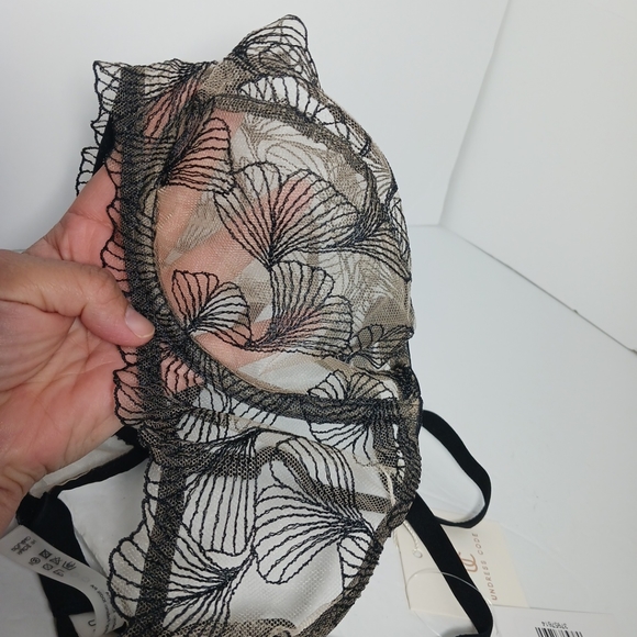 Undress Code Lost In Paradise Bra Black 36D/38C - Picture 5 of 5